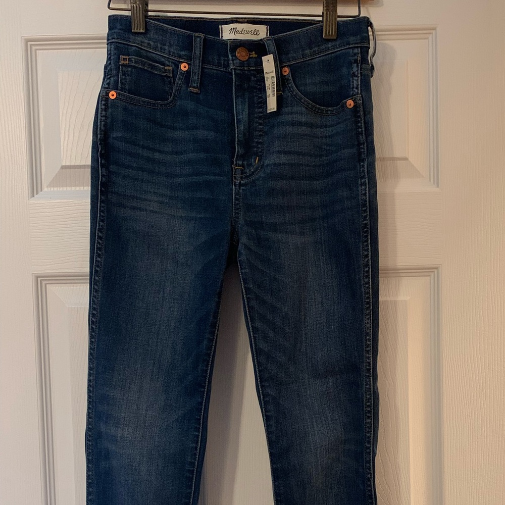 Madewell 10” high rise skinny jeans
